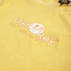 thumbnail Stan Ray Crockett Pants T-Shirt, Olivenite, Detail Shot 2