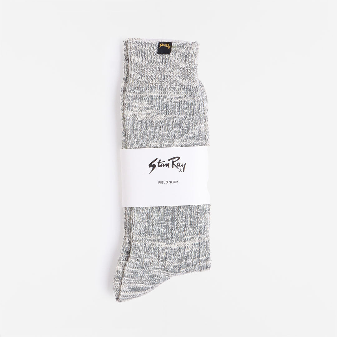 Stan Ray Field Socks, Battle Grey Grey, Detail Shot 2