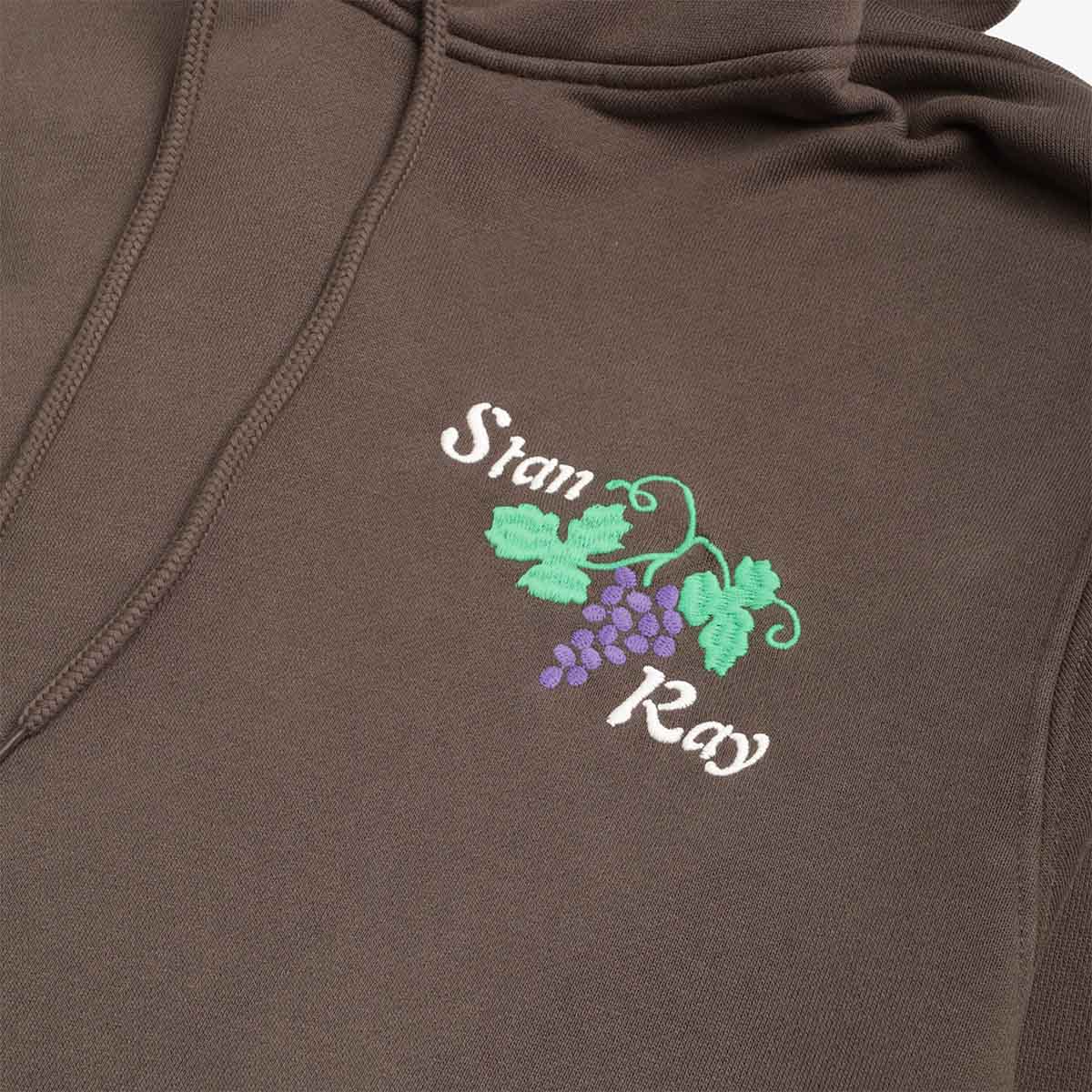 Stan Ray Labour Hoodie, Washed Black, Detail Shot 3
