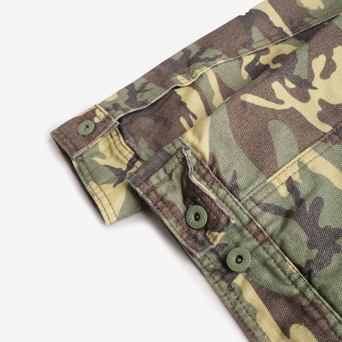 Stan Ray Lined Trucker Jacket, Woodland DPM Duck, Detail Shot 3