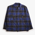 Stan Ray Mackinaw Jacket, Navy Plaid, Detail Shot 1