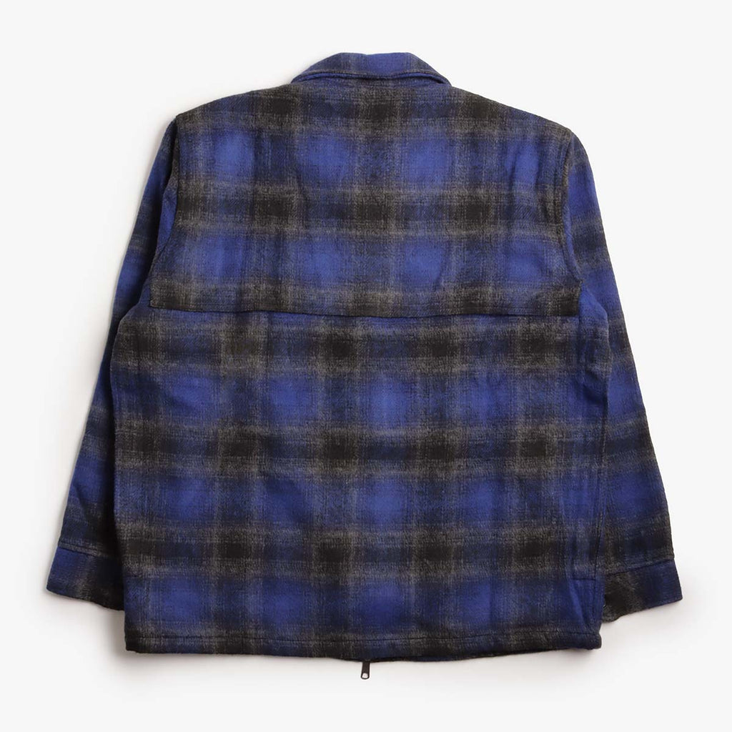 Stan Ray Mackinaw Jacket, Navy Plaid, Detail Shot 2