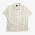 Stan Ray Mexicali Shirt, Green Stripe, Detail Shot 1