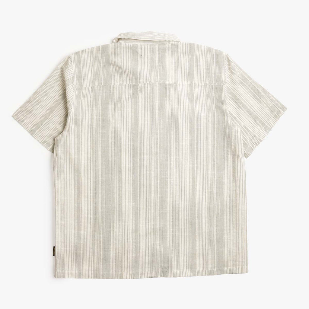 Stan Ray Mexicali Shirt, Green Stripe, Detail Shot 4
