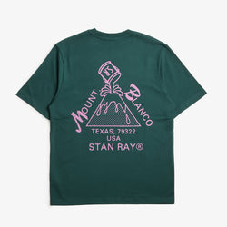thumbnail Stan Ray Mount Blanco T-Shirt, Botanical Green, Detail Shot 2