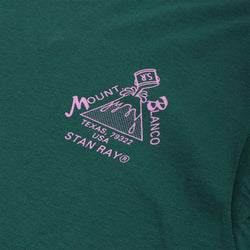 thumbnail Stan Ray Mount Blanco T-Shirt, Botanical Green, Detail Shot 3
