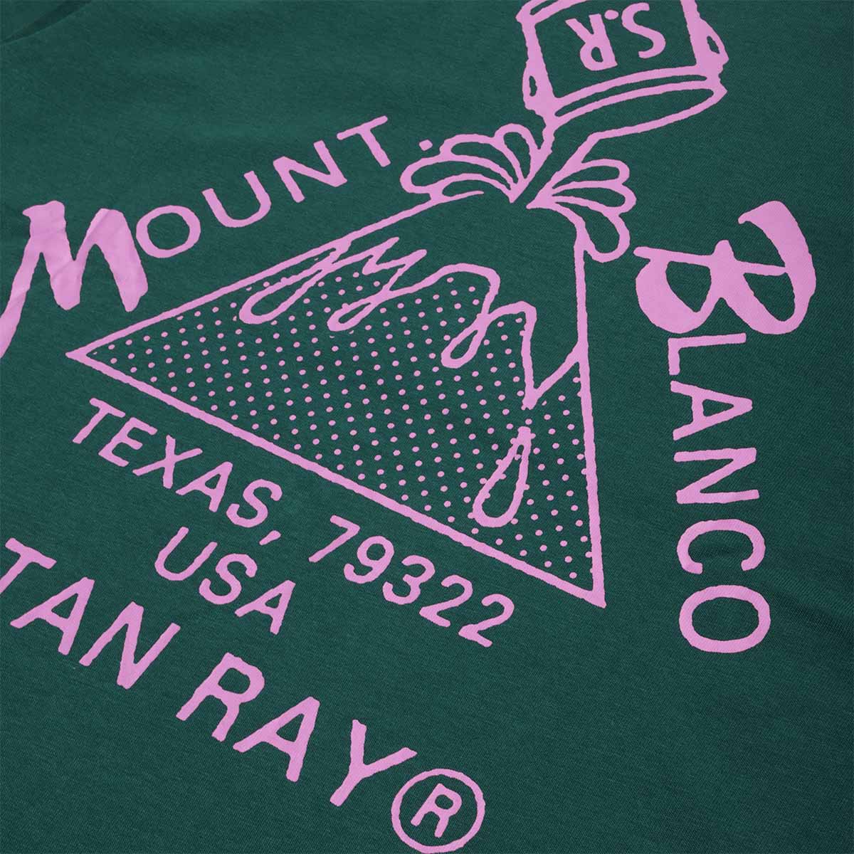 main Stan Ray Mount Blanco T-Shirt, Botanical Green, Detail Shot 4