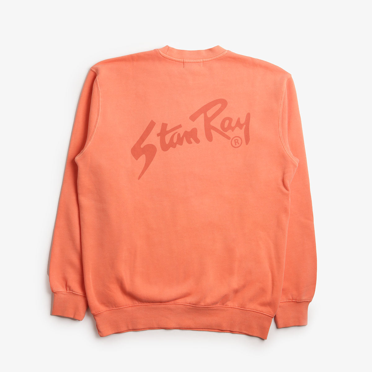 main Stan Ray OG Crew Sweatshirt, Washed Red, Detail Shot 2