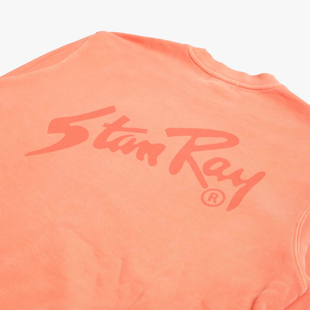 Stan Ray OG Crew Sweatshirt, Washed Red, Detail Shot 4