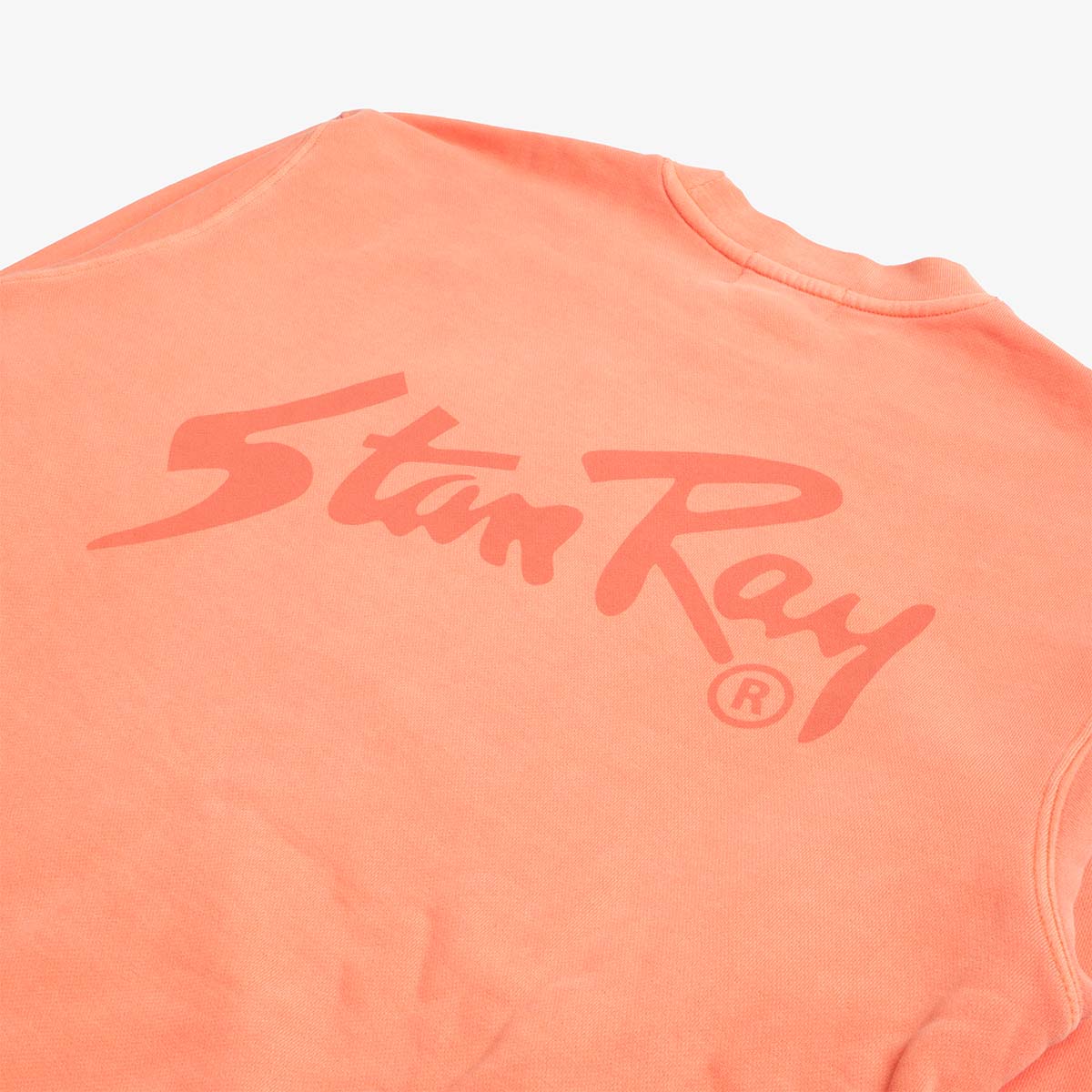 Stan Ray OG Crew Sweatshirt, Washed Red, Detail Shot 4