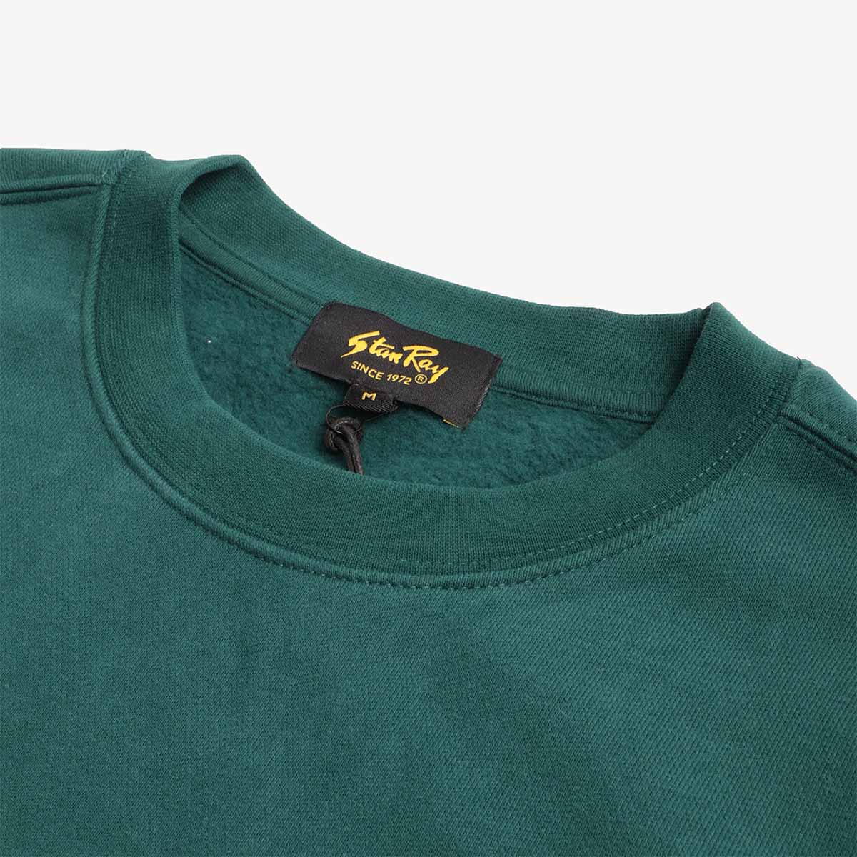 main Stan Ray OG Crew Sweatshirt, Botanical Green, Detail Shot 3