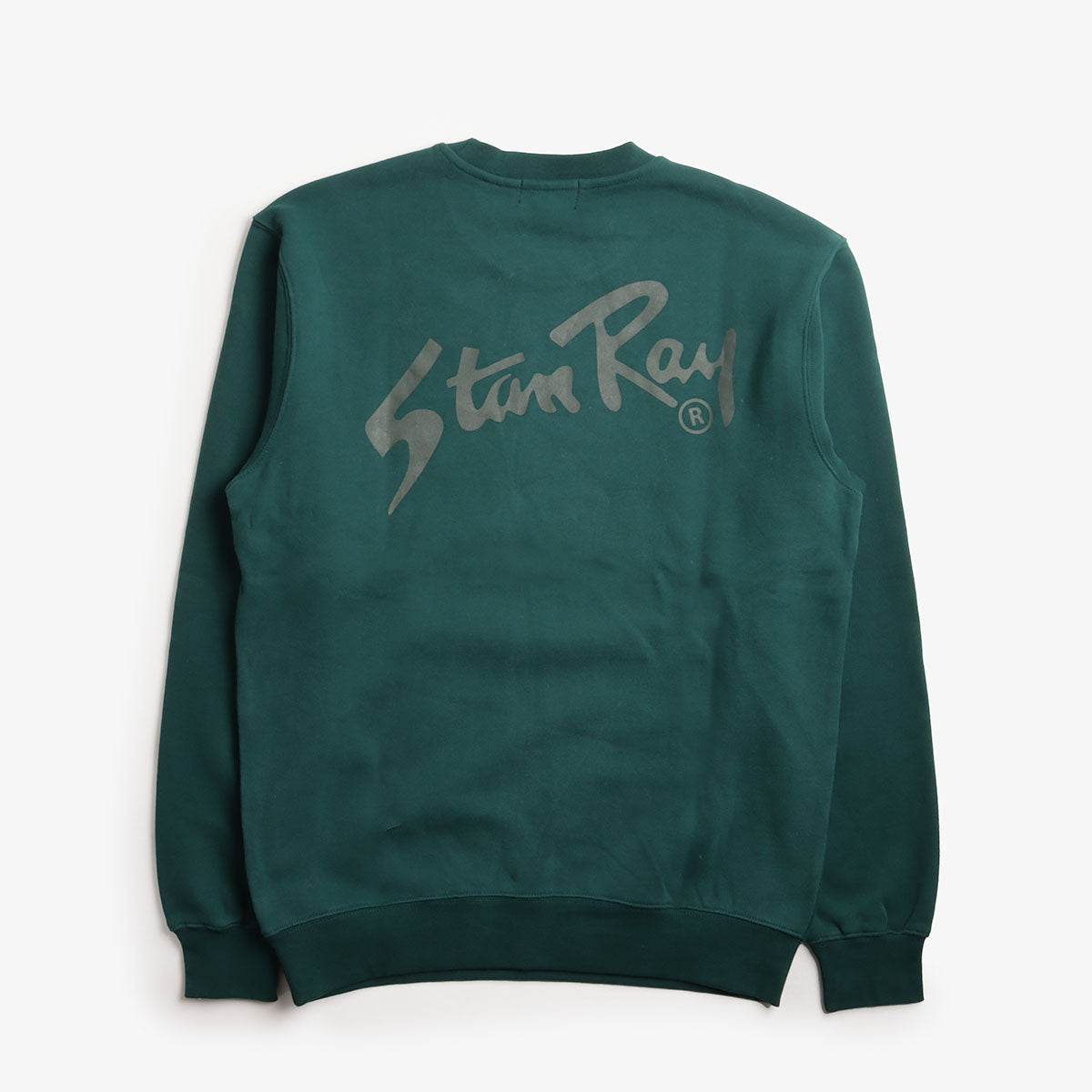 main Stan Ray OG Crew Sweatshirt, Botanical Green, Detail Shot 4