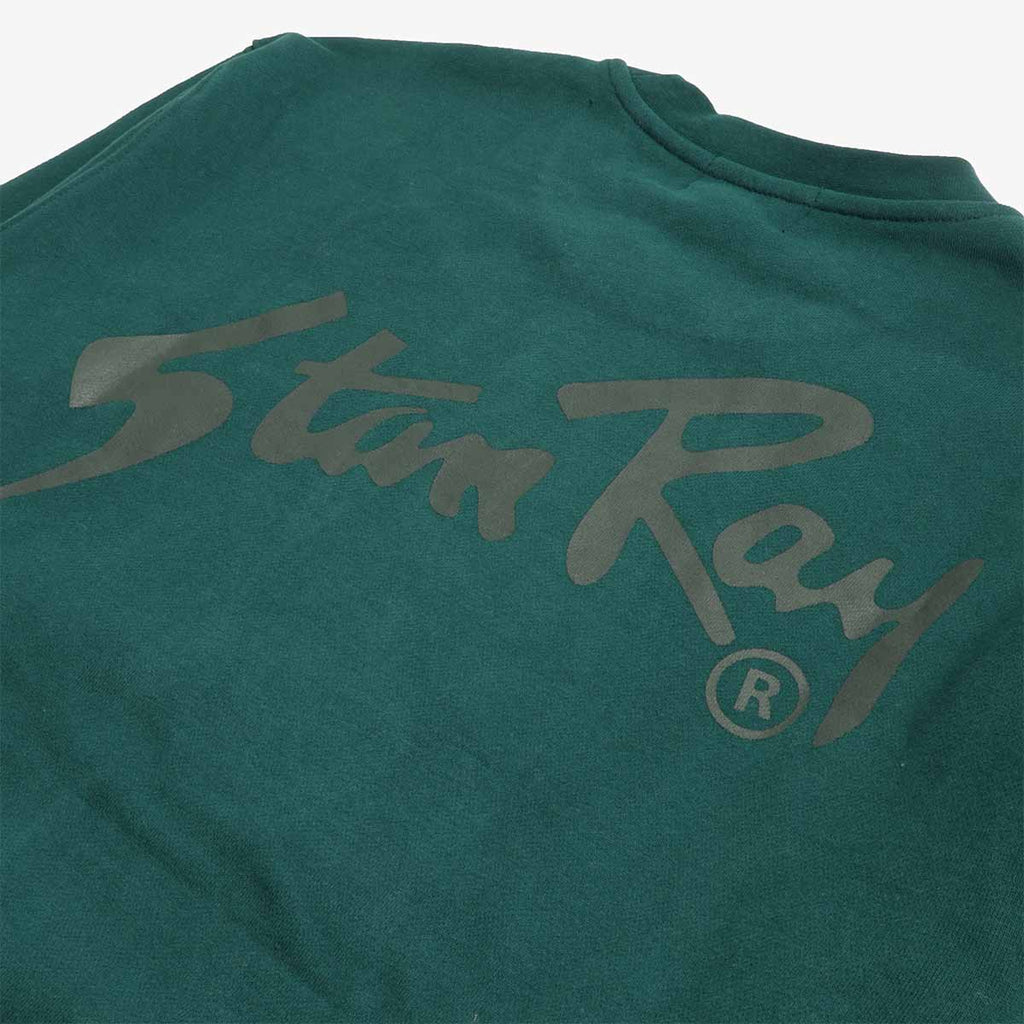 Stan Ray OG Crew Sweatshirt, Botanical Green, Detail Shot 5