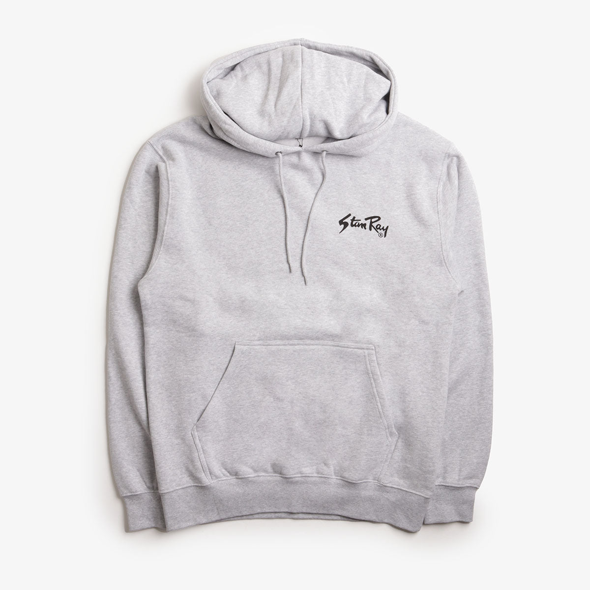 main Stan Ray OG Hoodie, Grey Heather, Detail Shot 1