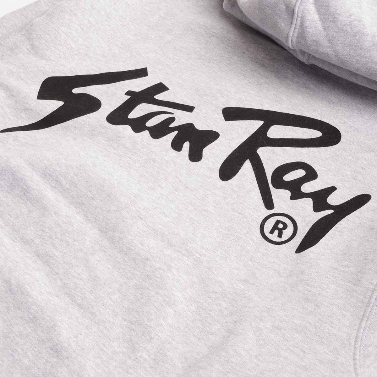 main Stan Ray OG Hoodie, Grey Heather, Detail Shot 5