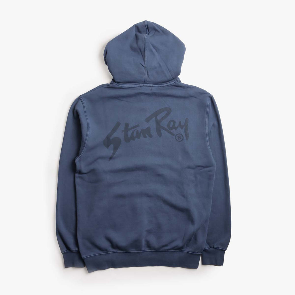 Stan Ray OG Hoodie, Washed Navy, Detail Shot 4