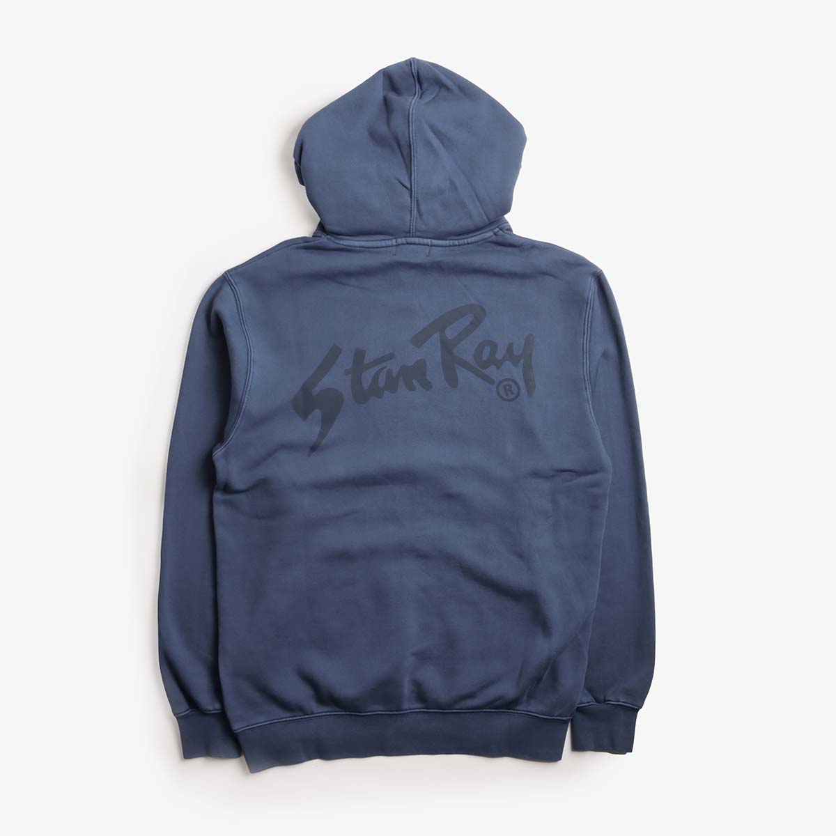 main Stan Ray OG Hoodie, Washed Navy, Detail Shot 4