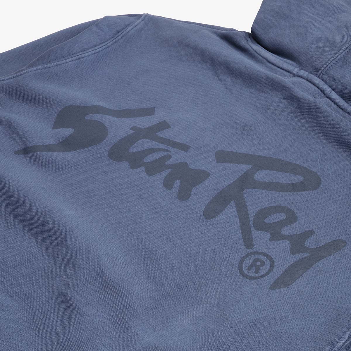 main Stan Ray OG Hoodie, Washed Navy, Detail Shot 5
