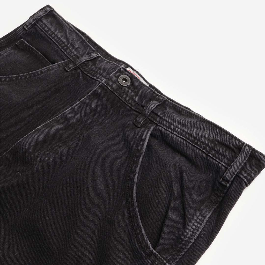 Stan Ray OG Painter Pant, Stonewashed Black Denim, Detail Shot 3