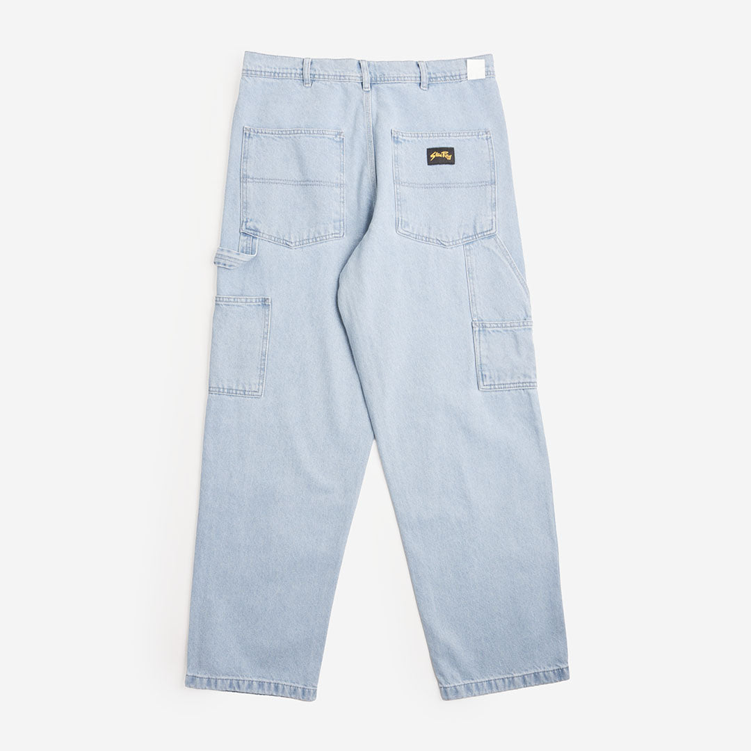 Stan Ray OG Painter Pant in Mid Wash Denim, back view