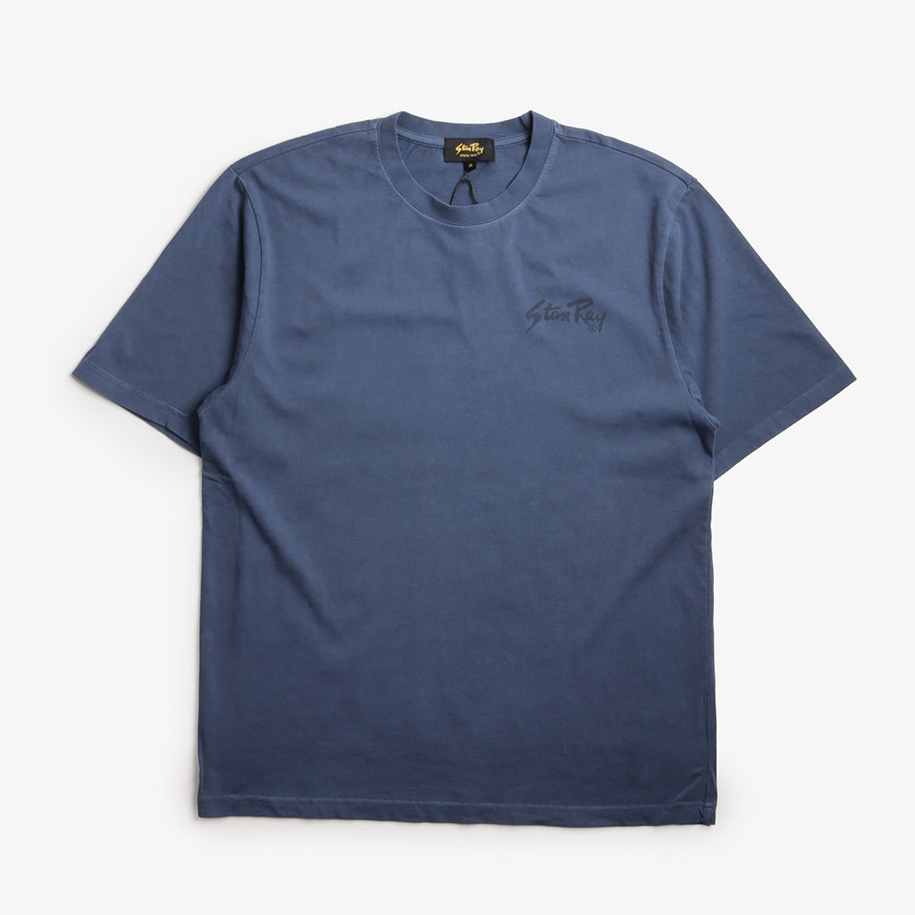 Stan Ray Stan OG T-Shirt, Washed Navy, Detail Shot 1