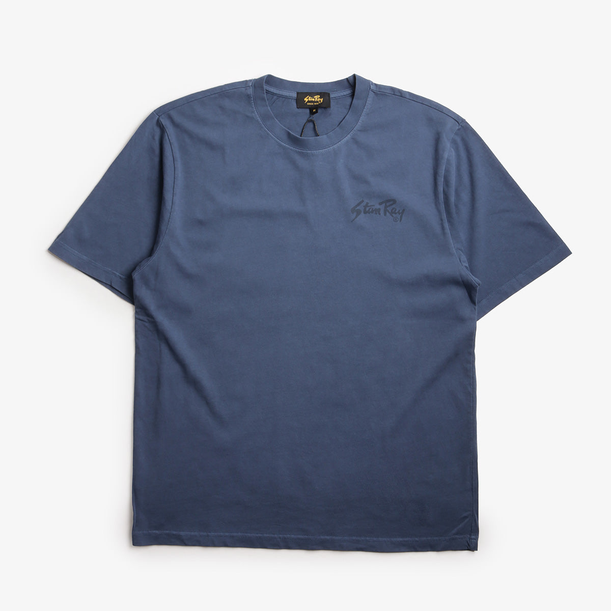 Stan Ray Stan OG T-Shirt, Washed Navy, Detail Shot 1