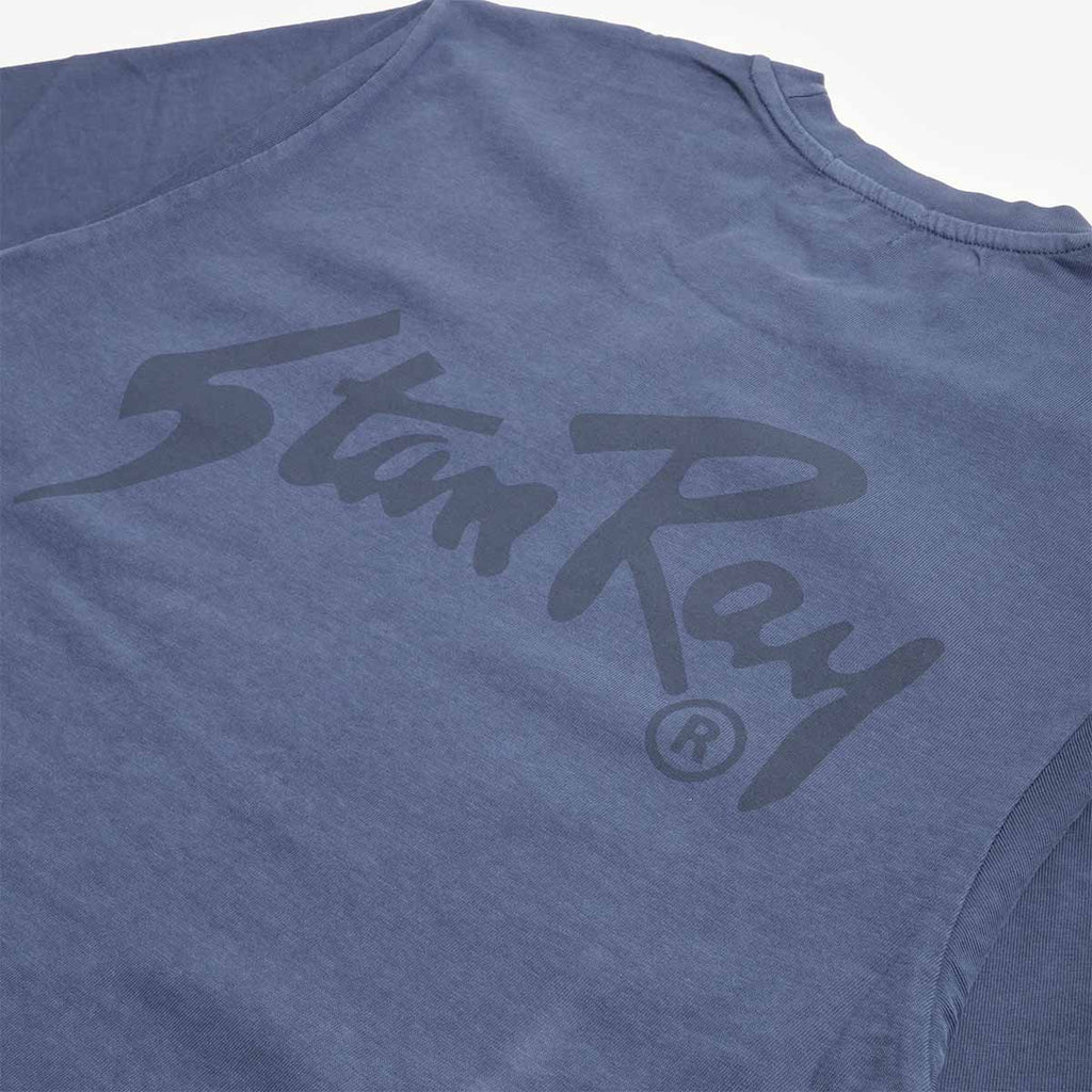 Stan Ray Stan OG T-Shirt, Washed Navy, Detail Shot 4