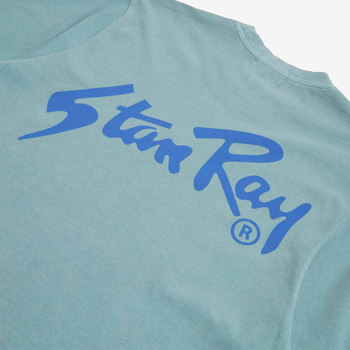 main Stan Ray Stan OG T-Shirt, Brittany Blue, Detail Shot 4