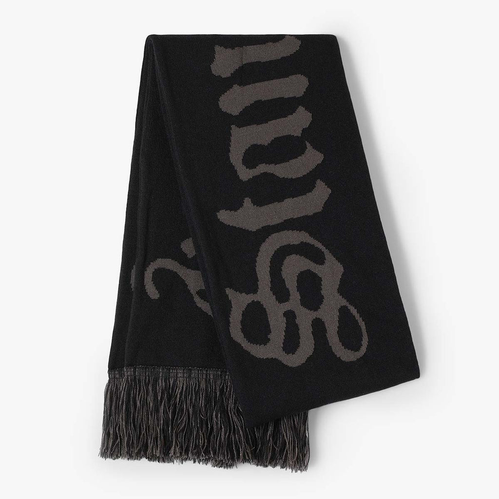 Stan Ray Olde English Scarf, Black, Detail Shot 1