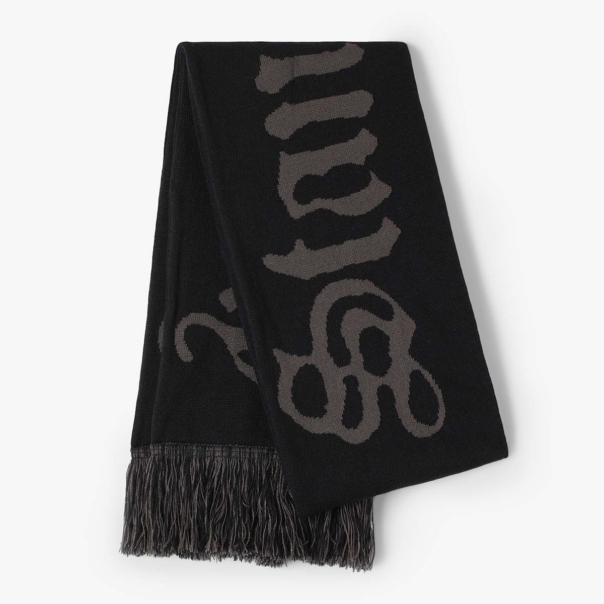 Stan Ray Olde English Scarf, Black, Detail Shot 1