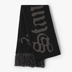 thumbnail Stan Ray Olde English Scarf, Black, Detail Shot 1