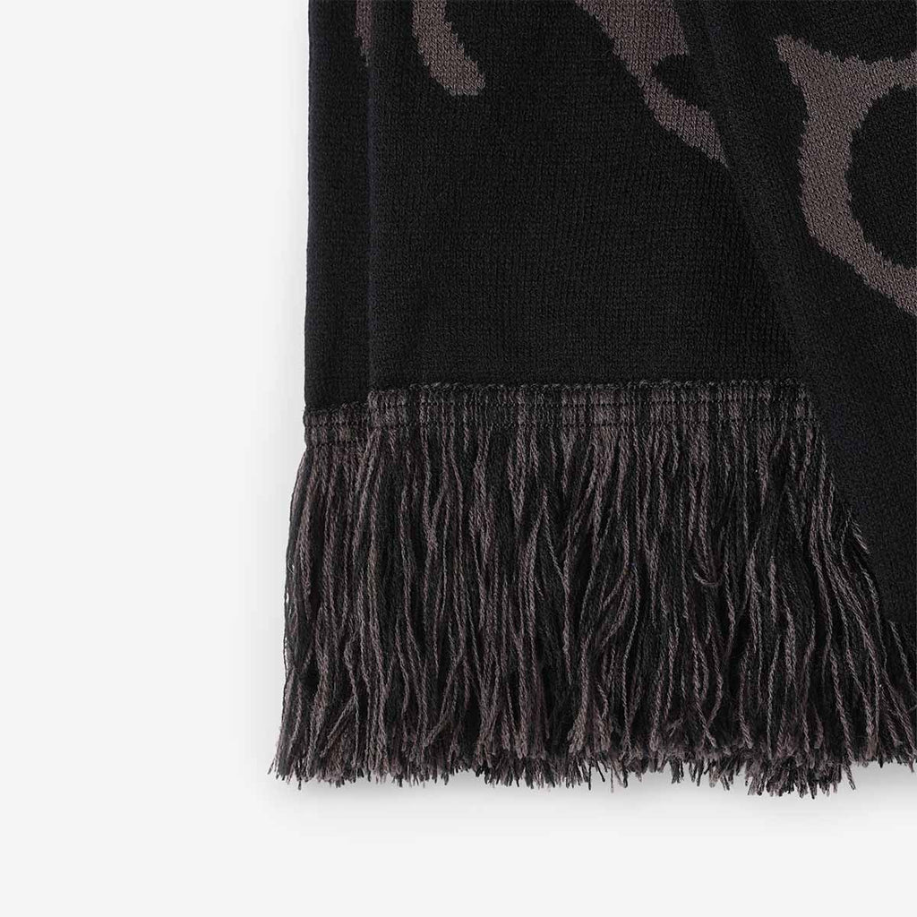 Stan Ray Olde English Scarf, Black, Detail Shot 2