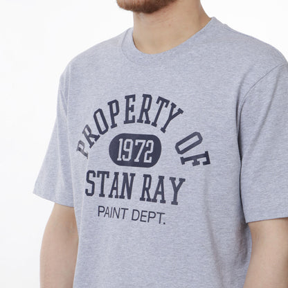 Stan Ray Paint Dept T-Shirt, Grey, Detail Shot 2