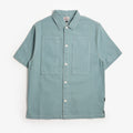 Stan Ray Painter Shirt, Brittany Blue Canvas, Detail Shot 1