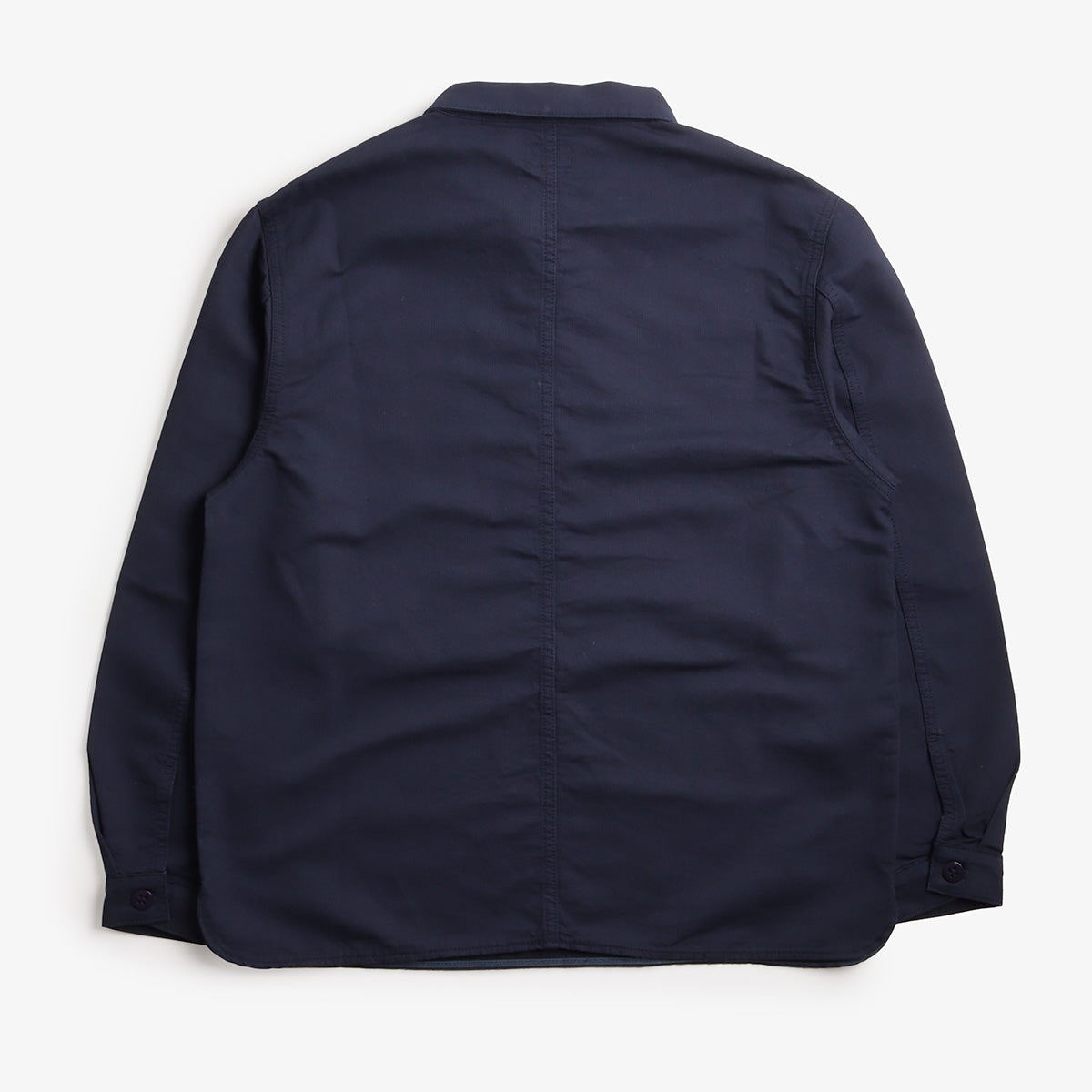 Stan Ray Painters Pop Over Shirt, Navy Bedford, Detail Shot 4