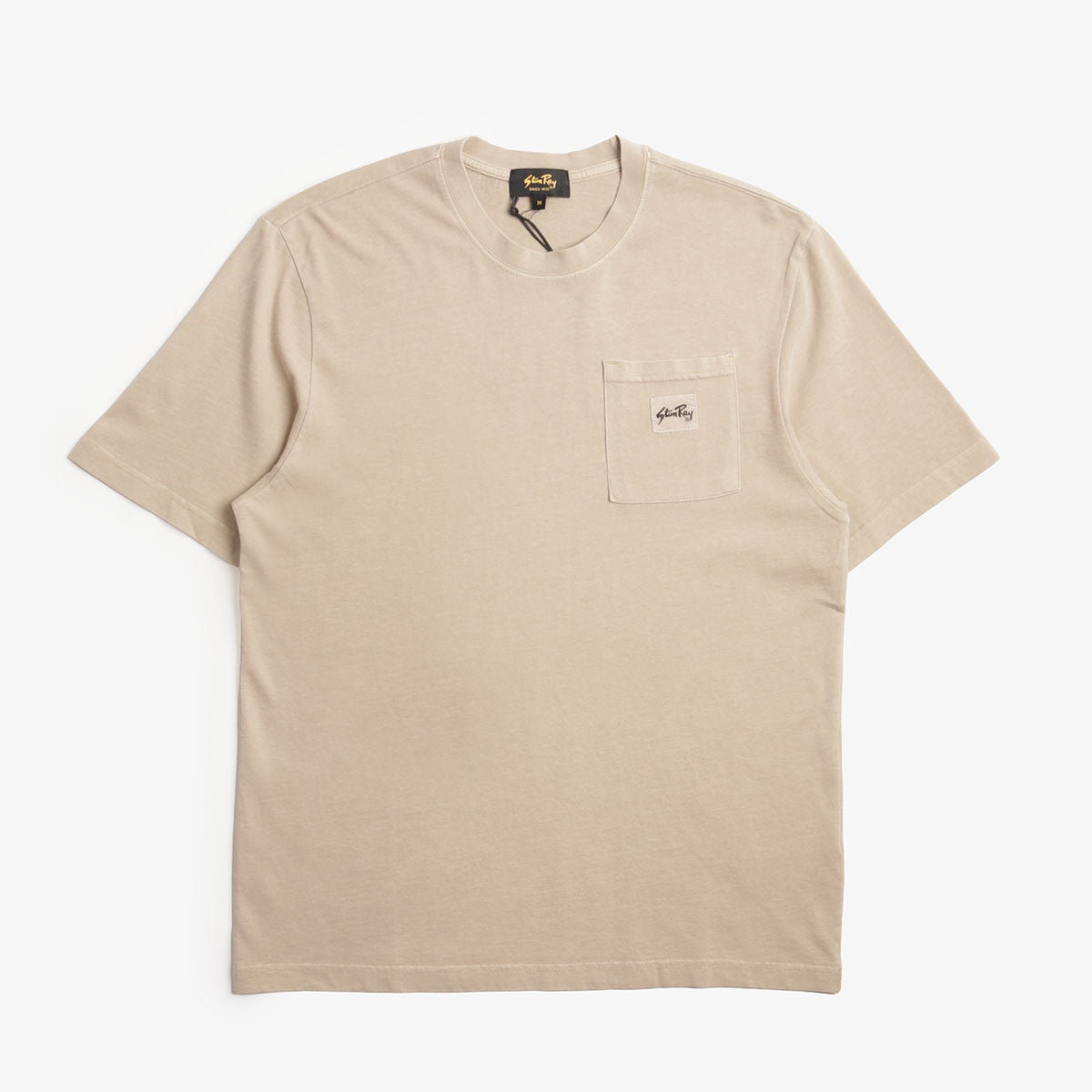 Stan Ray Patch Pocket T-Shirt, Eucalyptus, Detail Shot 1
