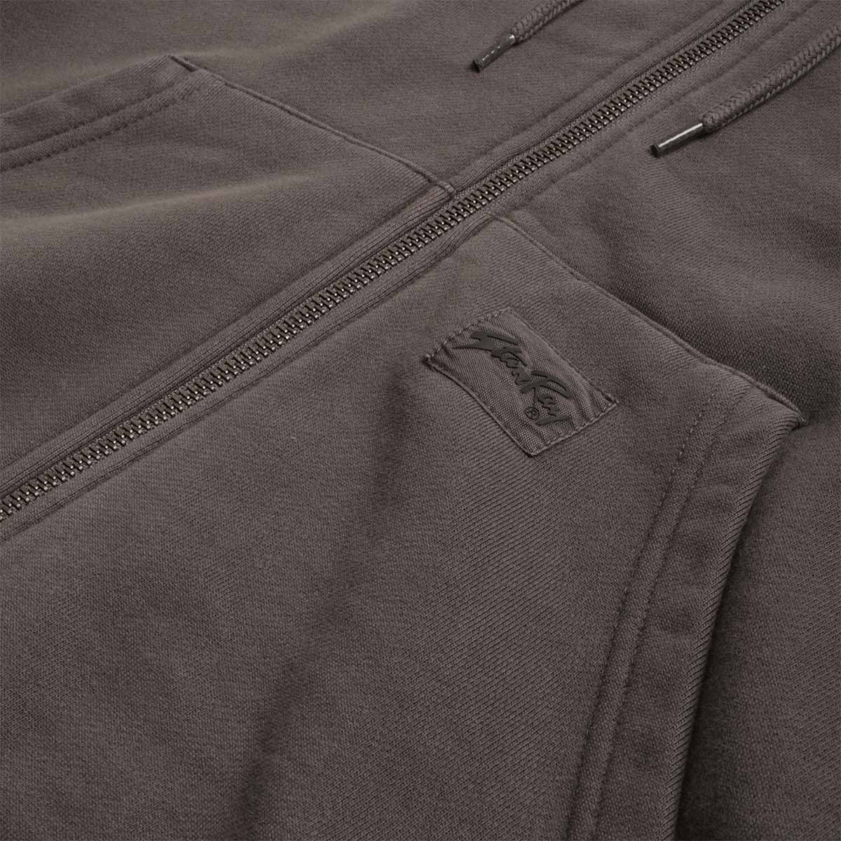Stan Ray Patch Zip Hoodie, Raven Black, Detail Shot 4