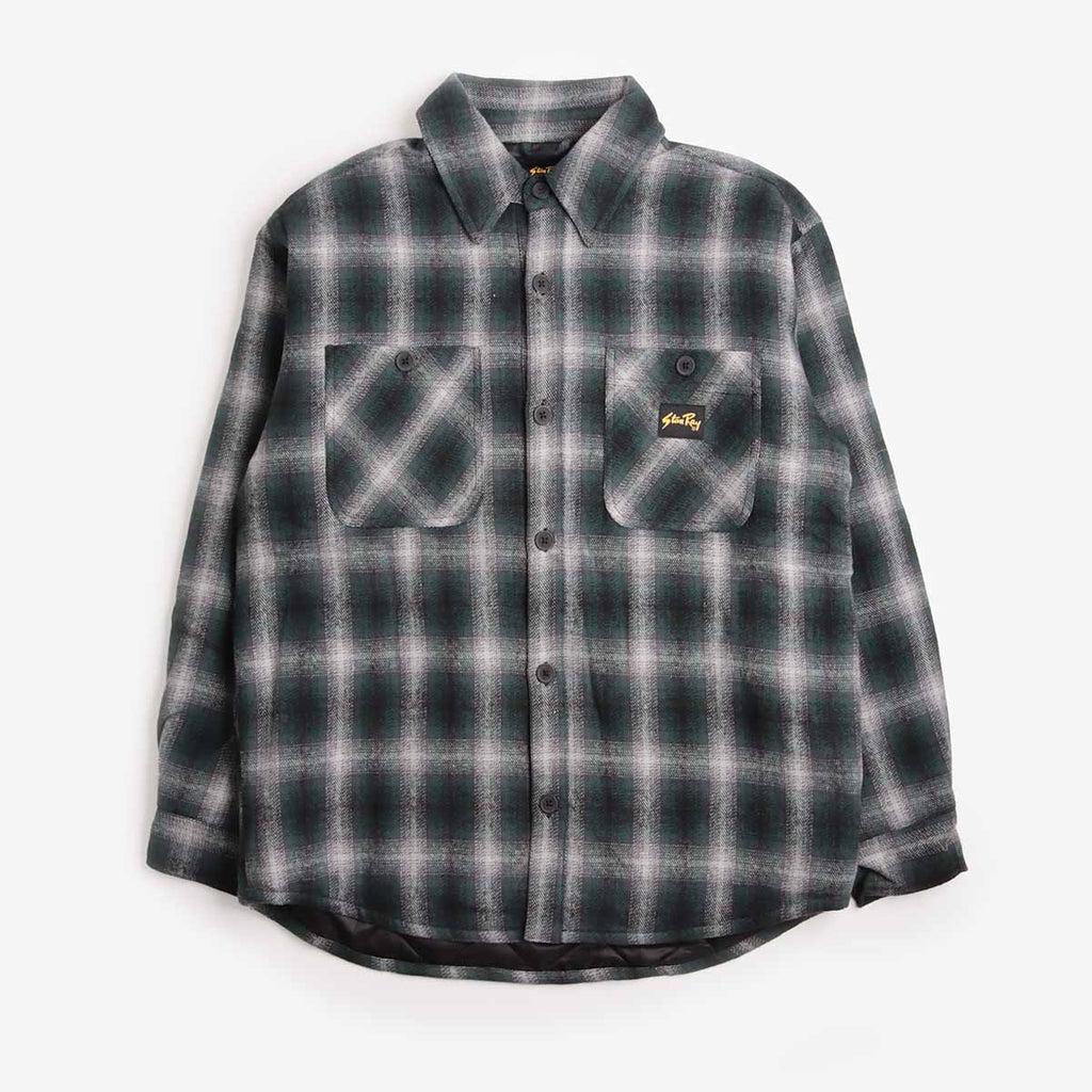 Stan Ray Quilted Plaid Overshirt