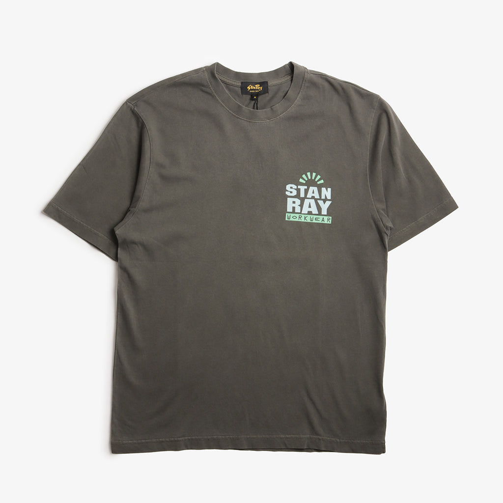 Stan Ray Reg T-Shirt, Washed Black, Detail Shot 1