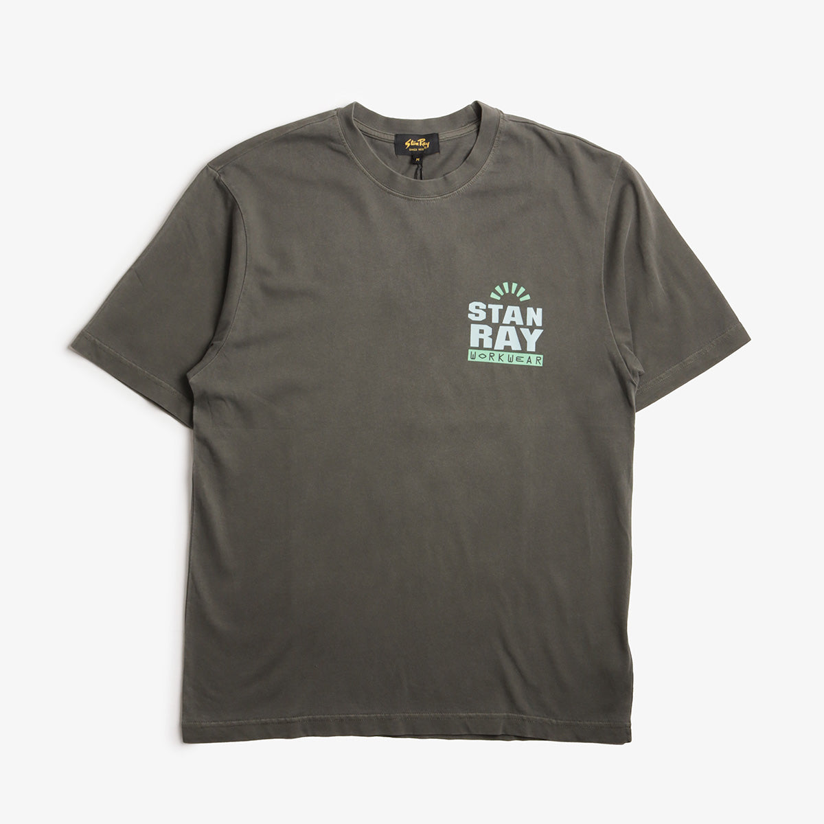 Stan Ray Reg T-Shirt, Washed Black, Detail Shot 1