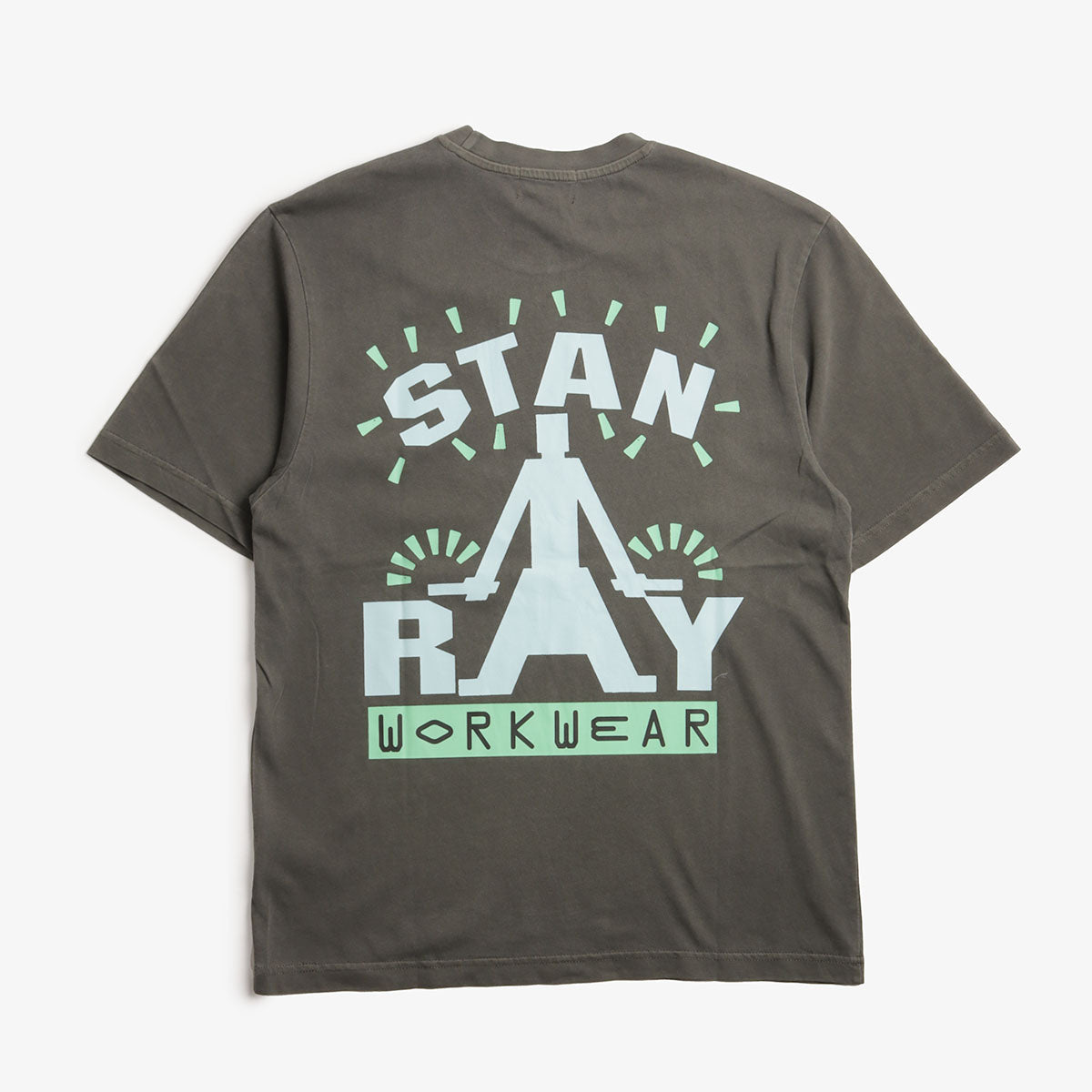 main Stan Ray Reg T-Shirt, Washed Black, Detail Shot 2