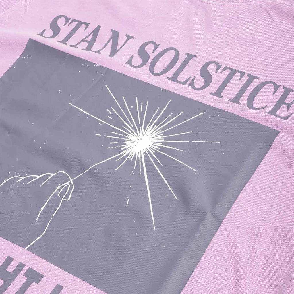 Stan Ray Solstice T-Shirt, Washed Lavendar, Detail Shot 2