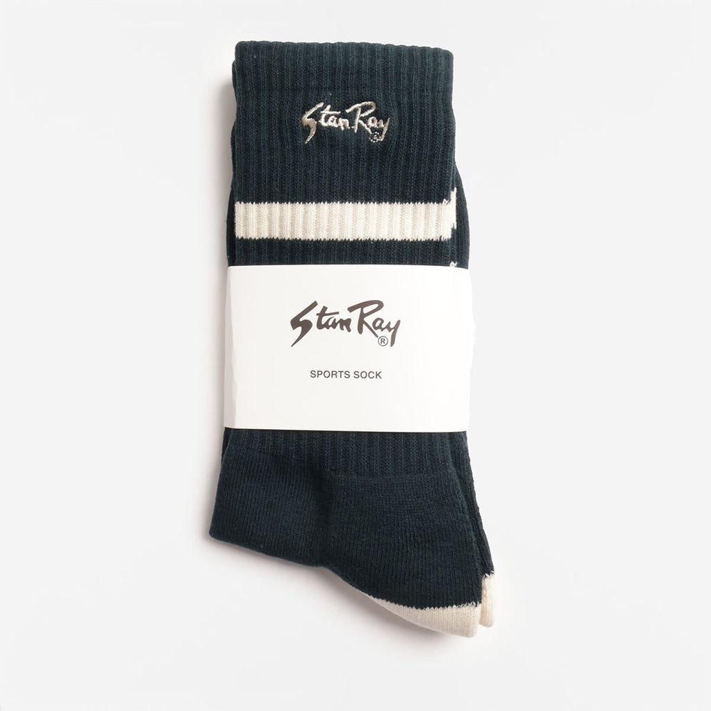 Stan Ray Sports Socks, Botanical Green Natural, Detail Shot 2