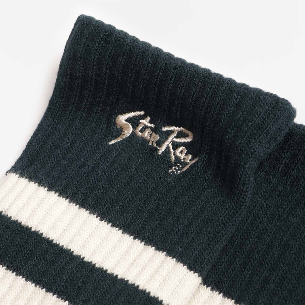 main Stan Ray Sports Socks, Botanical Green Natural, Detail Shot 3