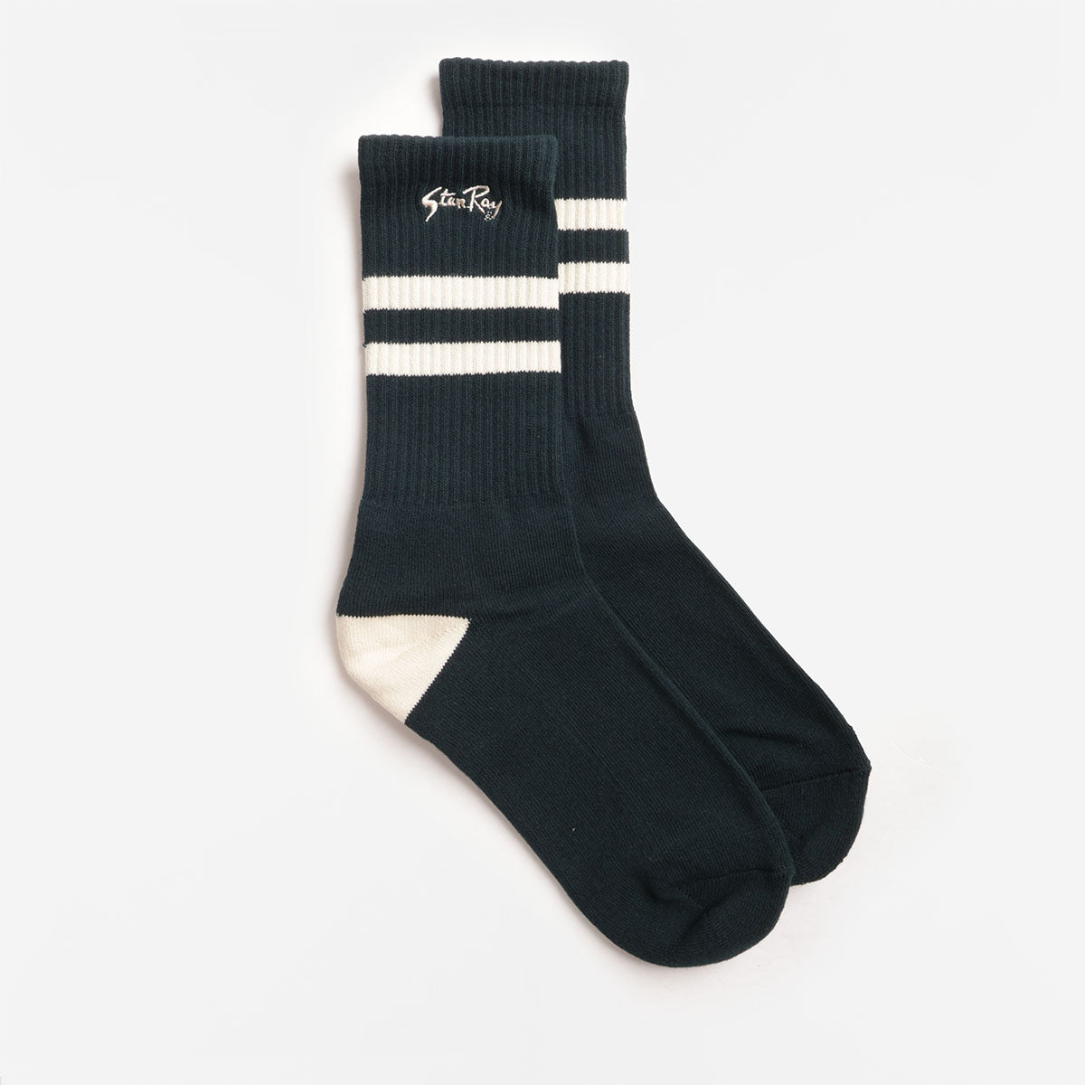 main Stan Ray Sports Socks, Botanical Green Natural, Detail Shot 1