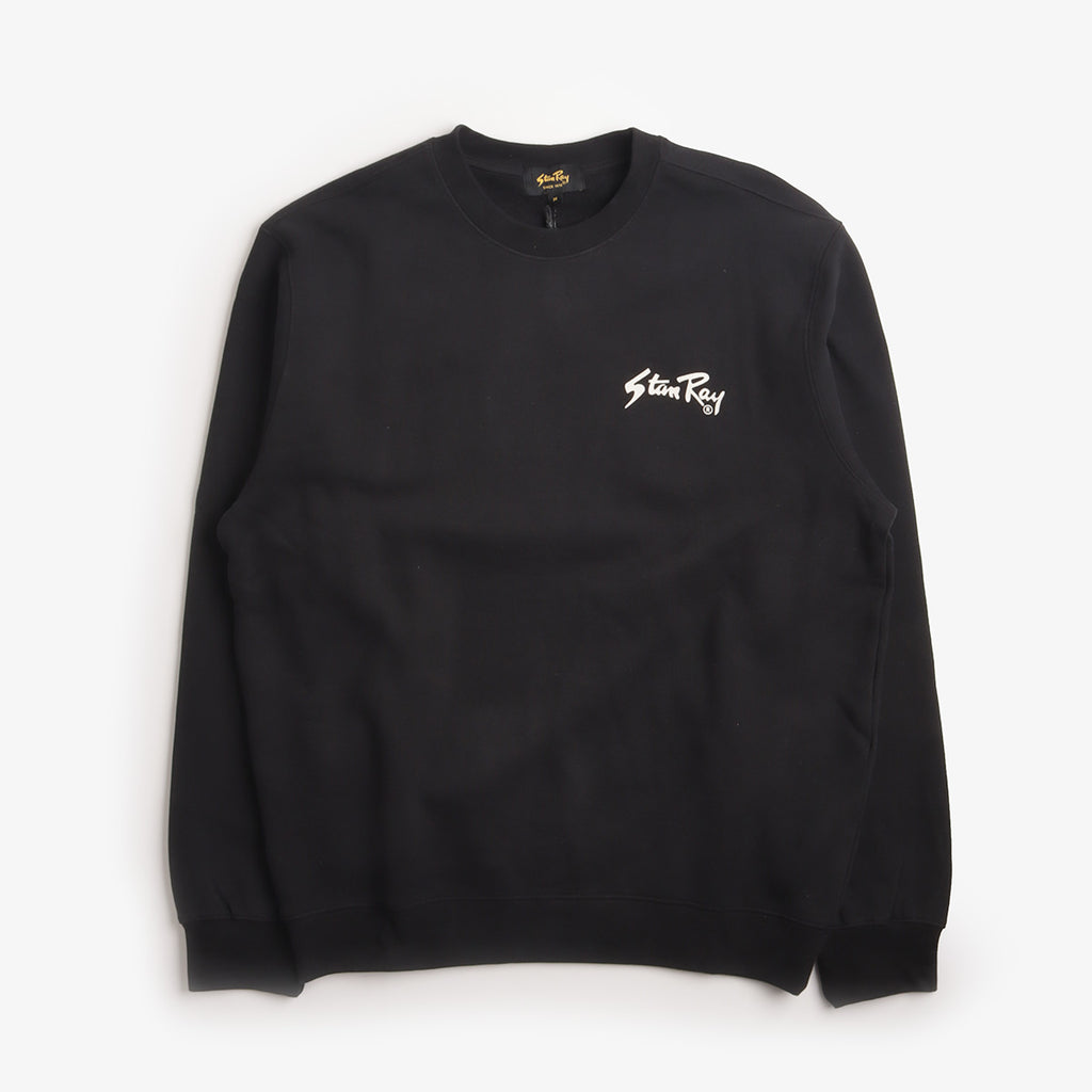 Stan Ray Stan OG Crew in Black, front view