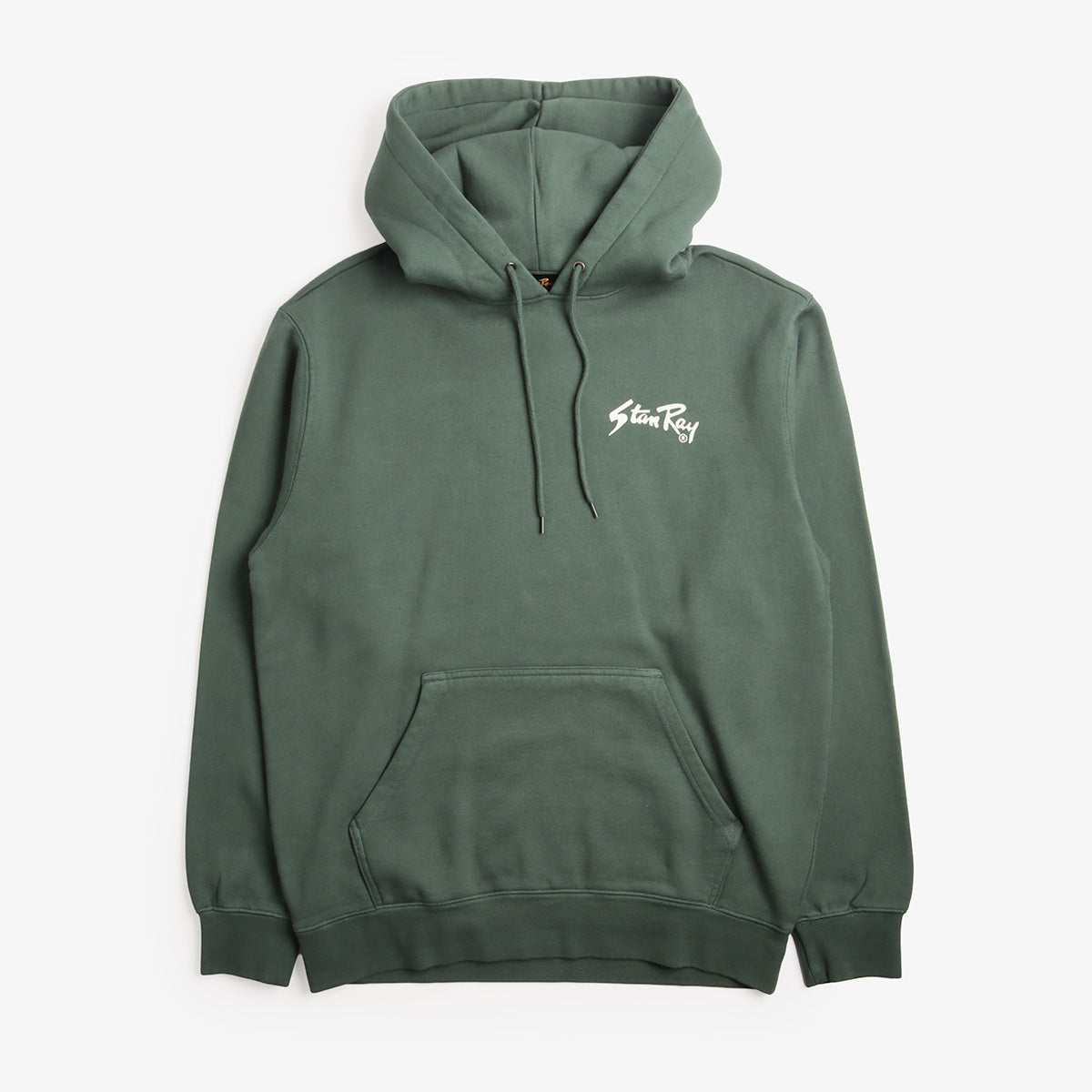 Stan Ray Stan OG Hoodie in Washed Pineneedle, front view
