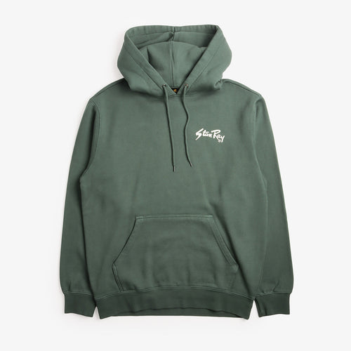 Stan Ray Stan OG Hoodie in Washed Pineneedle, front view