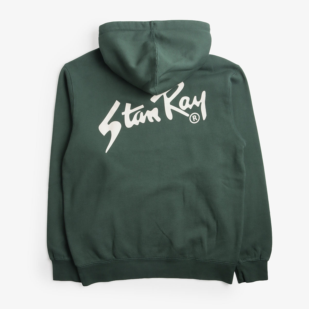 Stan Ray Stan OG Hoodie in Washed Pineneedle, back print