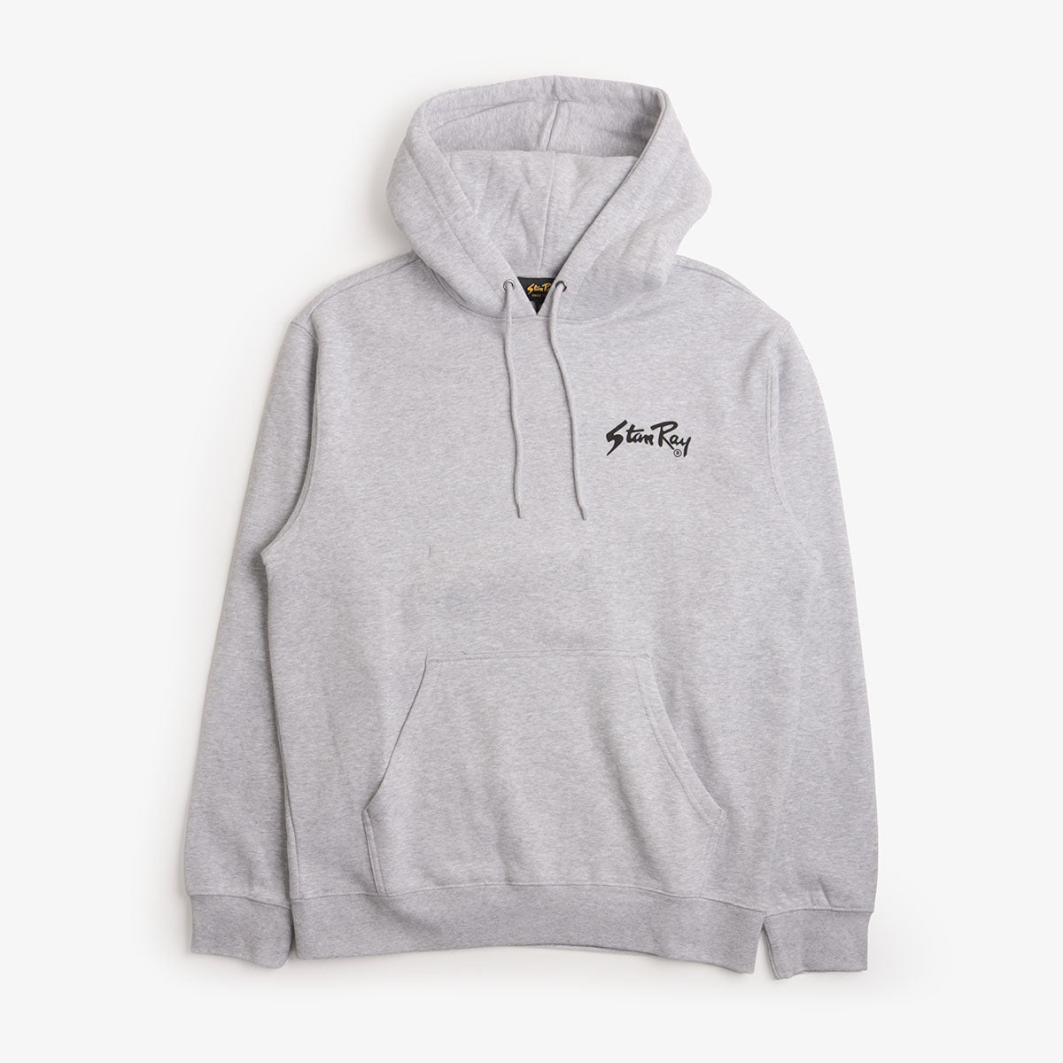 Stan Ray Stan OG Hoodie in Heather Grey, front view